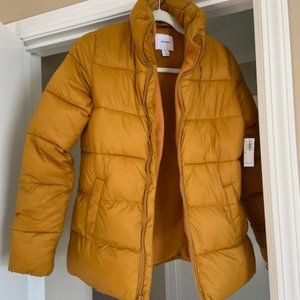 Mustard Puffer Jacket